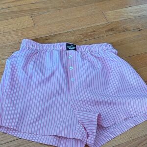 Pink Striped Boxer Shorts